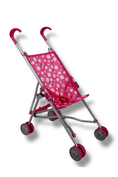 SAZE KATLANIR PUANTİYELİ BASTON BEBEK PUSETİ OYUNCAK PUSET OYUN