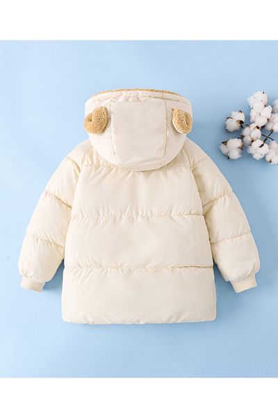 SAPS Padded Winter Jacket - Beige