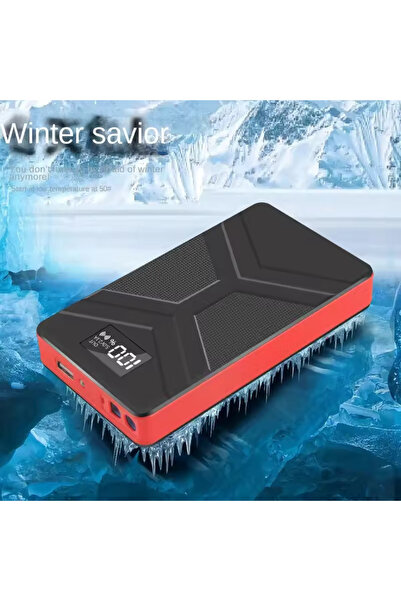 Generic جهاز بدء تشغيل السيارة المحمول باور بانك 30000 مللي أمبير/ساعة - حزمة...