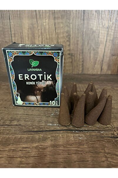Layansaa 10 adet erotik aşkın büyüsü aromalı konik tütsü