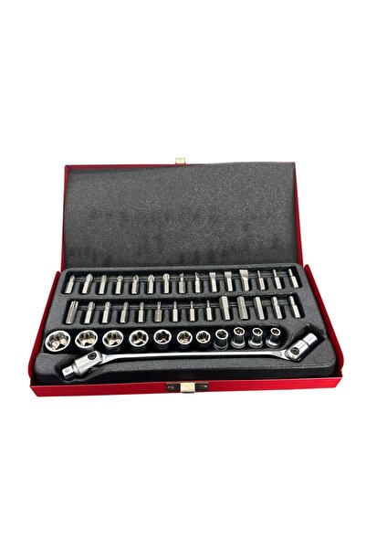 Arm 41 قطعة مجموعة مقابس محرك 1/4