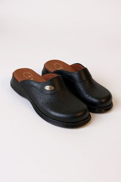 Wordex Hipokrat Hp650 Genuine Leather Orthopedic Sabo Slippers Doctor Hospital Cook Work Slippers