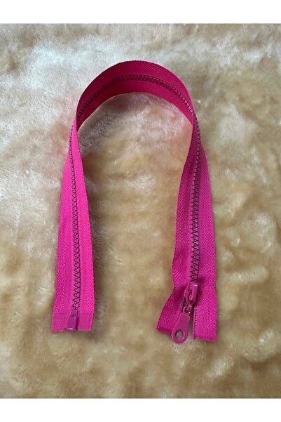 e tuhafiye 1 bucată 45 cm fermoar roz cu dinți de os