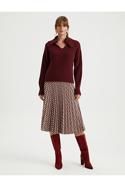 BGN workshop سترة يون كاريزيم بأكمام بالون ورقبة على شكل حرف V