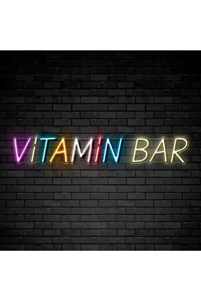 NEON LED KAYSERİ Neon led yazı Vitamin bar