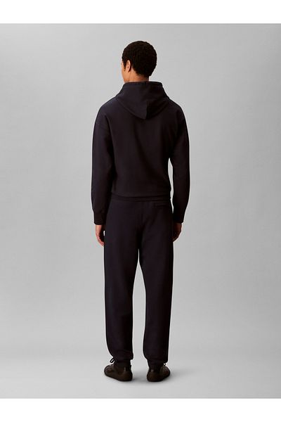 Calvin Klein Men Blue Monogram Cotton Terry Joggers