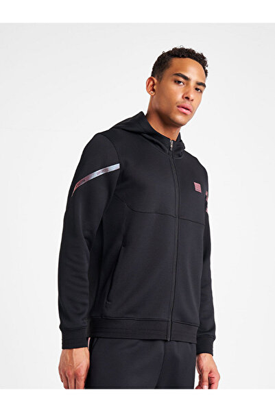 Lescon Erkek Fermuarlı Kapüşonlu Sweatshirt 25N-1128