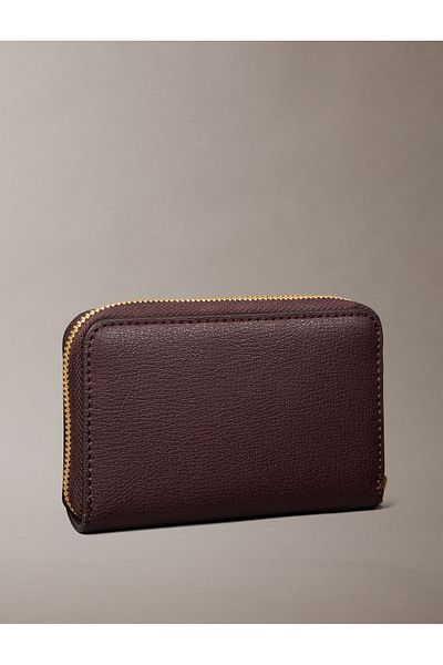 Calvin Klein Calvin Klein Women Red Foil Logo Square Medium Zip Wallet