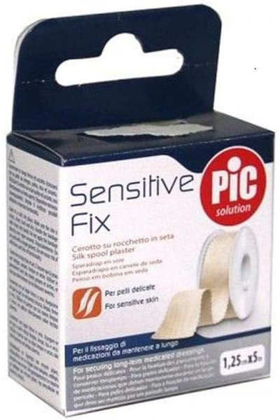 Pic لاصقة سيلك سبول سينسيتيف فيكس 1.25 سم × 5 مم