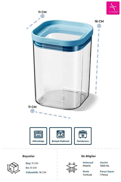 Prima Nova Primanova Seoul Dry Food Storage Container Set of 4