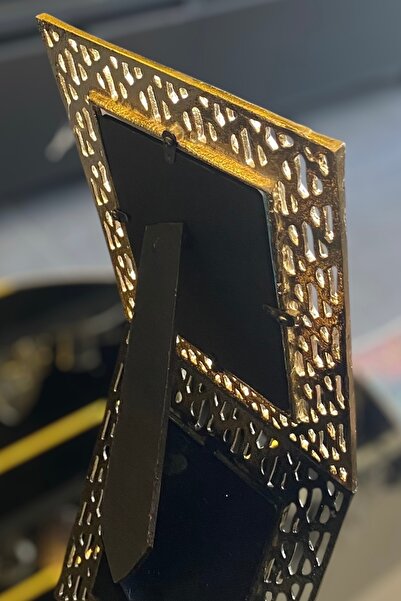 LEMİ DEKORASYON Peacock Casting Gold Photo Frame 26*21 cm