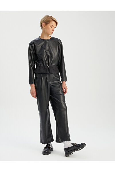 BGN workshop CUMPĂRĂ BLUZĂ ELASTICĂ DIN PIELE ARTIFICIALĂ