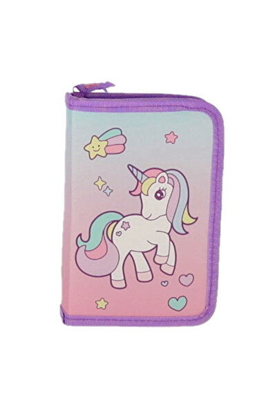 PIGNA HUSA PIZOARE CU 31 DE PIESE, 1 FERMOAR, 2 EXTENSII, UNICORN, PORCEL ROZ