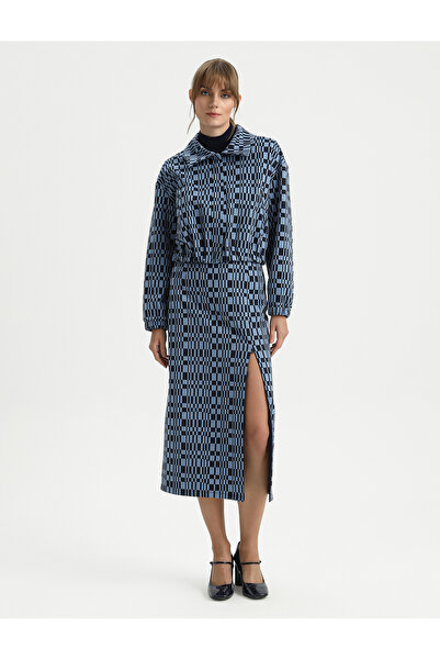 BGN workshop VISKON KARISIM LASTIKLI DESENLI MONT