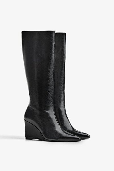 Bershka Dolgu topuklu çizme