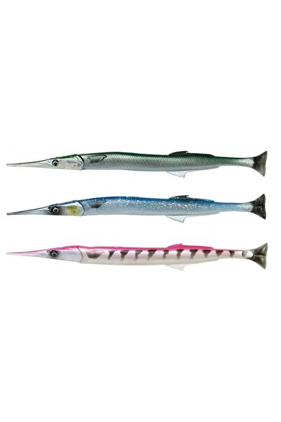 Savage Gear Lıne Thru Needlefish Pulsetail 2+1 30cm 85gr Sahte Balık - Renk:P...