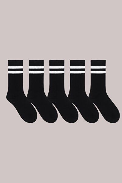 Hitit Socks Унисекс 5 чифта висококачествени памучни колежански чорапи