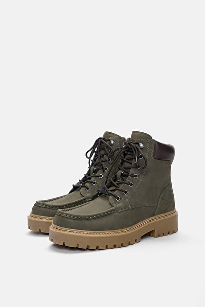 Pull & Bear STWD bağcıklı bot