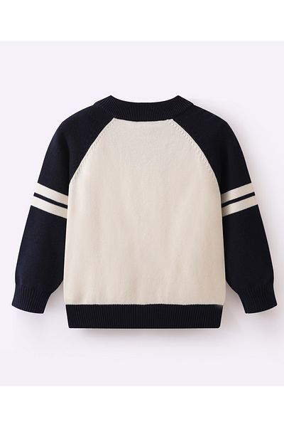 SAPS Front Open Sweaters - Beige