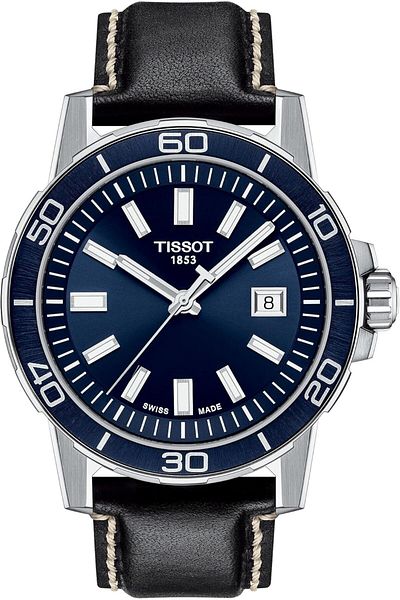TISSOT ساعة تيسو تي سبورت كوارتز رجالية - TIST1256101604100