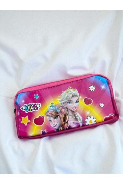 SOSYETEZGAHI 1 Adet Çift Gözlü Fermuarlı kalemlik