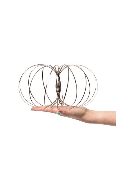 Gadget Master Rotating Rings, Metal, Silver