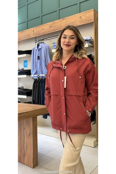dörtelle Women's Zipper Closure Windbreaker Coats