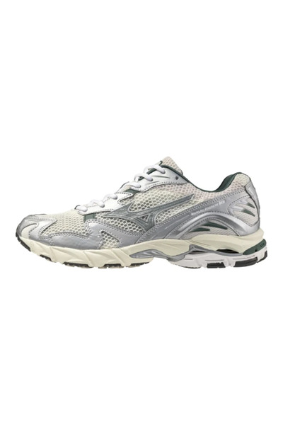 MIZUNO حذاء Wave Rider 10 للجنسين للاستخدام اليومي باللون الرمادي