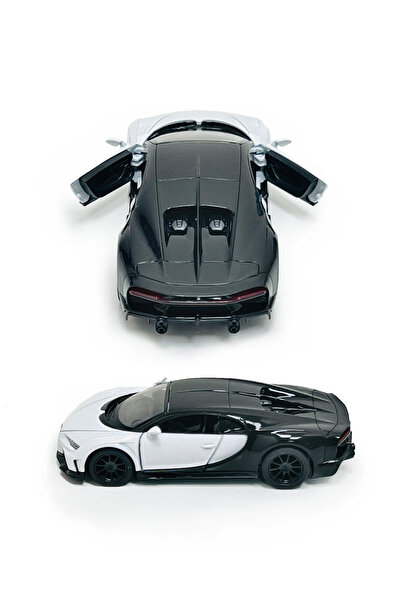 Kinsmart Bugatti Chiron Super sport Car Die Cast Metal Doors Openable Pull Back Action Toy