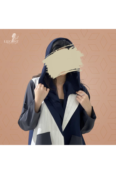 elegant hijab Classic luxury abaya