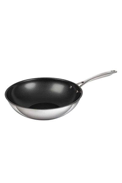 Kuhn Rikon Tigaie wok, Ø 24 cm, oțel inoxidabil și titan, Kuhn Rikon, Allround