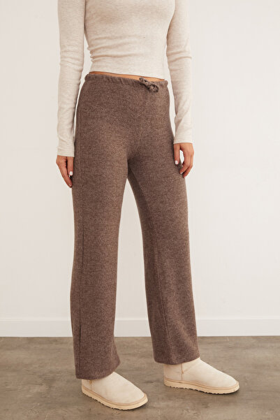 Fulla Moda Beli Bağlamalı Yumoş Palazzo Pantolon