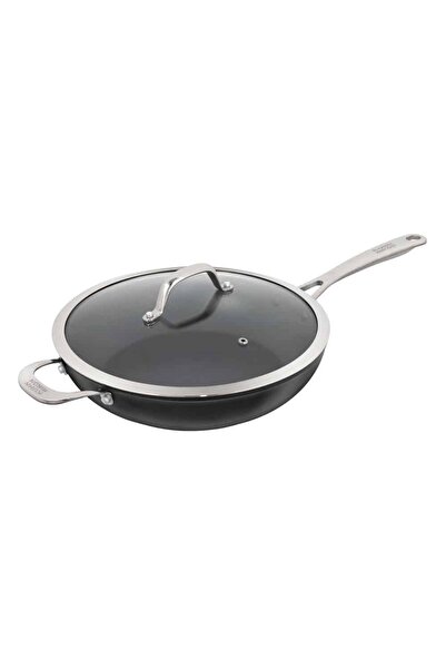 Kuhn Rikon Tigaie de sotat cu capac, aluminiu și titan, Ø 28 cm, Kuhn Rikon, Easy Pro