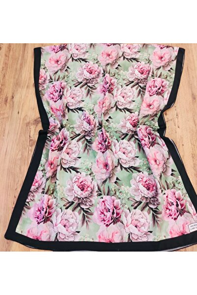 Hira İpek Scarf Gül Desen Şal