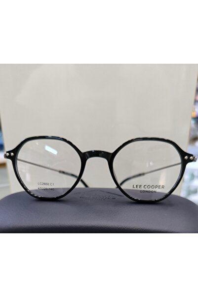 Lee Cooper Siyah geometrik Optik çerçeve