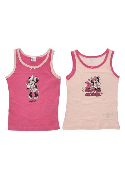 Minnie Mouse Set of two multicolor t-shirts, 100% cotton, 98-104 cm, Love, Minnie Mouse