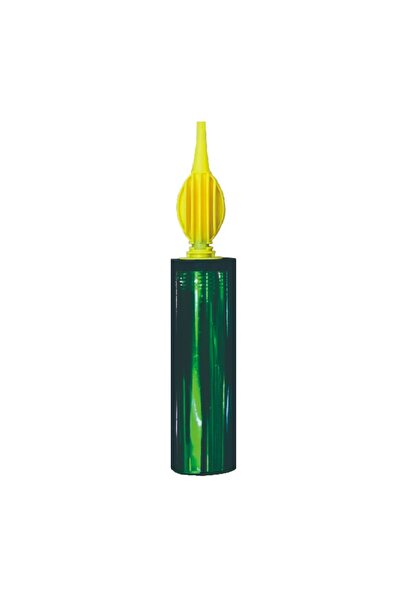 SDX Market Manual balloon inflator pump, 29 cm, Green Chrome