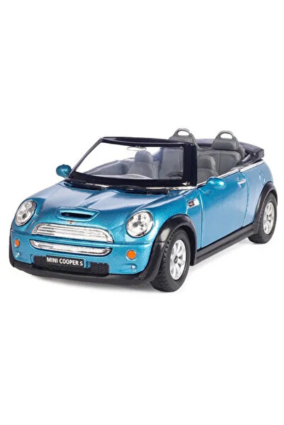 Kinsmart Mini Cooper S Convertible 1:36 Scale Die Cast Model Car Pull Back Action with Openable Doors