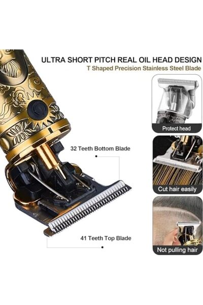 Generic NEW Upgraded Hair Trimmer Beard Clippers for Men Professional USB Electric Hair Clippers for Hair Cu