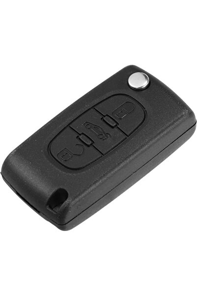 General Store Carcasa Cheie Auto, General Store®, pentru Peugeot, Citroen, cu 3 Butoane, VA2, negru