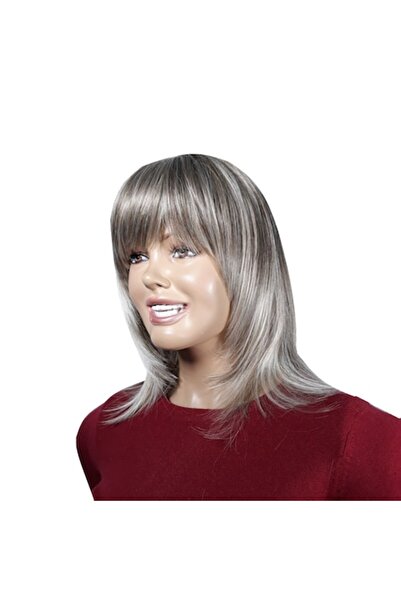 L-line fashion Peruca dama, fibra sintetica, cu aspect , blond cu suvite