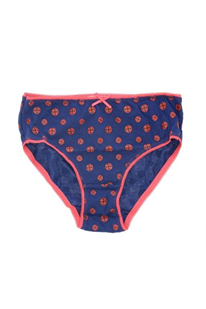 Miraculous Set 4 perechi de chiloti pentru fetite, multicolor, 100% bumbac, LadyBug