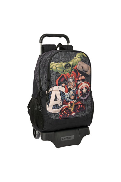 The Avengers Rucsac școlar cu roți The Avengers Vendetta Negru 32 x 44 x 16 cm