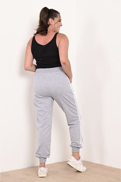 Bigsize Women's plus size 2-stripe tracksuit pants 6008-22
