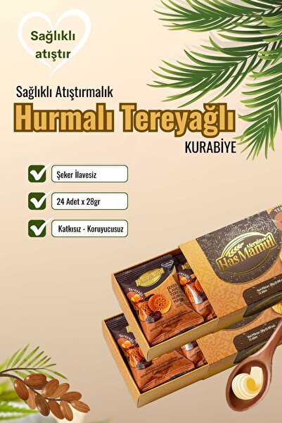 HasMamül HURMALI TEREYAĞLI KURABİYE 2 KUTU