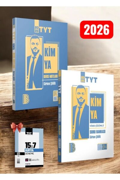 Benim Hocam Yayınları 2026 Tyt Kimya Video Destekli Konu Anlatımı Ders Notları Ve Soru Bankası Seti-Tyt Kimya Deneme