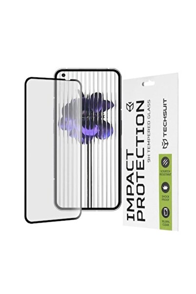 Bibilel Защитно стъкло за Nothing Phone (1), Techsuit 111D с цялостно покрити...