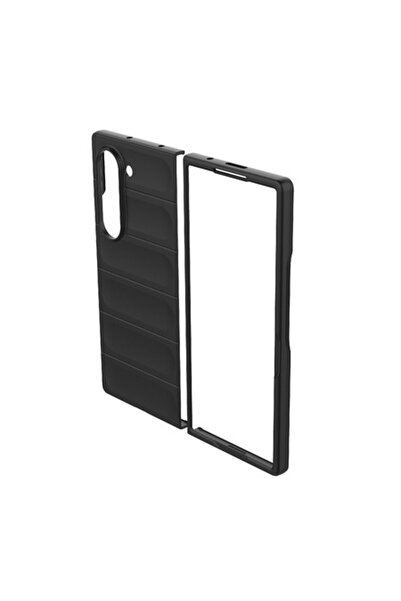 Bibilel Case for Samsung Galaxy Z Fold6, Magic Shield, Y72, Polycarbonate, Black