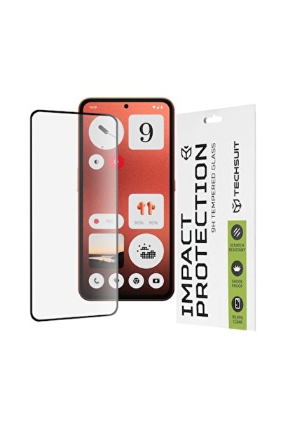 Techsuit Folie pentru Nothing CMF Phone 1, 111D Full Cover/Full Glue Glass, A...
