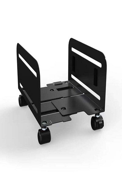 Skilltech Skill Tech SH CP4 Universal Mobile CPU Stand, Width Range 119–209mm, 10kg Load Capacity – Black